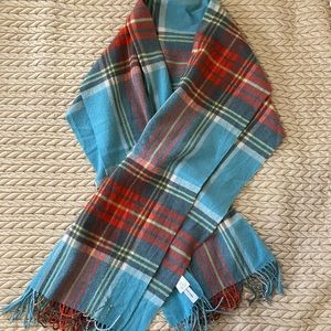J.Crew Oversized Plaid Scarf